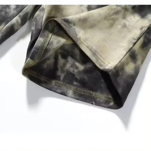 Pantalones cortos de malla personalizados para hombre, pantalones cortos de baloncesto por sublimación, con estampado de logotipo, con tinte de corbata - Product Image 6