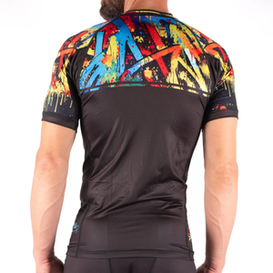 High Quality <b>Mens</b> Rash Guard Custom Sublimation Sleeves Your Logo & Design Made in Pakistan - Product Image 4