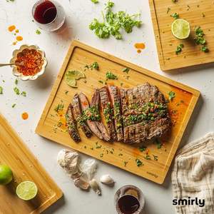 Tabla de cortar de madera de lujo-Diseño elegante para tablas de queso y charcutería disponible a granel - Product Image 3