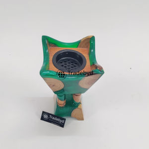 Wooden Resin Bakhoor Burner Handcrafted <b>Aroma</b> <b>Diffuser</b> Premium Quality All-Season for Calming Home Ambience Luxury Decor Gifting - Product Image 3