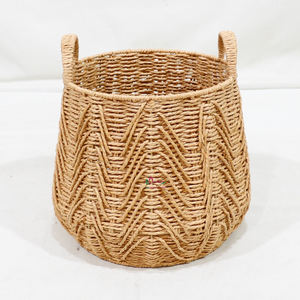 Artex Dong Thap Handmade Paper <b>Rope</b> Wicker <b>Baskets</b> for Home <b>Storage</b> & Gifts - Product Image 3