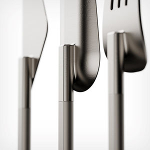 Juego de Cubiertos de acero inoxidable, elegante y duradero, perfecto para mejorar la experiencia gastronómica y los regalos, pulido de espejo de Color plateado - Product Image 6