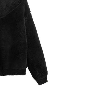 Sherpa femmes sweat à manches longues haute qualité respirant couverture d'hiver 100% coton matériel personnalisable - Product Image 5