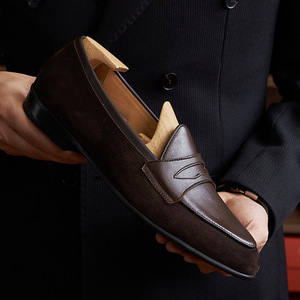 Zapatos de Invierno Forrados con Piel de Oveja Suave, con Interior Cálido y Ajuste Ajustable, Zapatos de Cuero para Hombre, Zapatos Casuales - Product Image 2