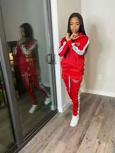 Costumes de survêtement pour hommes avec logo personnalisé DTG graphique Pantalon de survêtement évasé vintage avec fermeture éclair et marque privée Polyester de créateur délavé à l'acide - Product Image 5