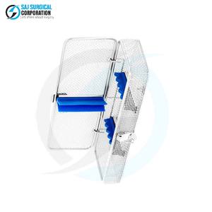 Cesta Oftálmica Micro con Tapa, Insertos y Tiras de Acero Inoxidable para una Limpieza, Almacenamiento y Esterilización Seguros - Product Image 4