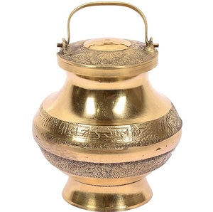 Olla de agua antigua, Lota de latón para almacenamiento, maceta, decoración del hogar, artículos de regalo, superventas, diseño personalizado en venta al por mayor - Product Image 1