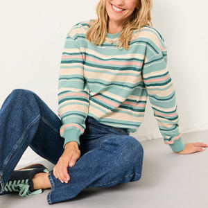 Jersey Sudadera para mujer con logotipo personalizado Impresión Bordado OEM ODM Personalizado Casual Suministro directo de fábrica del fabricante - Product Image 4