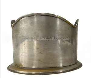 Seau à glace à champagne vintage en métal de haute qualité ou refroidisseur de vin pour les fêtes intérieures ou extérieures personnalisables - Product Image 3