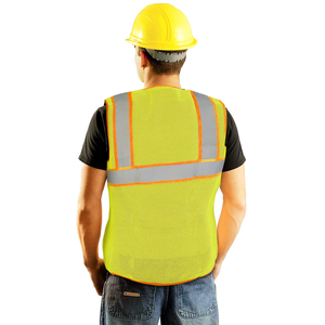 Chaleco reflectante sin mangas de alta calidad a precio bajo y al por mayor, chaleco de seguridad para la construcción, fabricación de exportación desde Bangladesh - Product Image 6