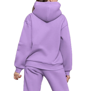 Chándales de Jersey personalizados en blanco de OEM, conjunto de ropa de calle para hombre, Sudadera con capucha de algodón, conjunto de chándal para correr para hombre - Product Image 5