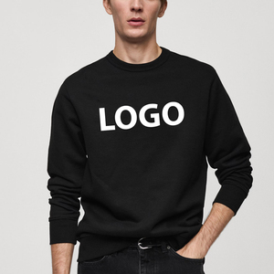 Sweat-shirt pour homme avec logo personnalisé, manches longues, pull uni, 100% coton, logo imprimé, sweat-shirts OEM, pull uni pour homme - Product Image 4