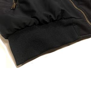 Blouson aviateur à la mode vierge pour hommes fabriqué avec un rembourrage léger idéal pour l'hiver Solutions de tenue décontractée OEM - Product Image 5