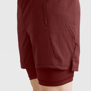 Short de plage sportif écologique en élasthanne/nylon taille basse pour hommes avec deux poches arrière maillot de bain planche de surf - Product Image 4