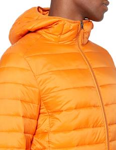 Latest Winter Women's Customizable Design <b>Hooded</b> Zip-Up Puffer <b>Jacket</b> with <b>Fur</b> Decoration Front Logo Shearing Processing - Product Image 3