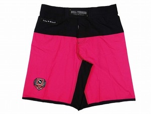 กางเกงขาสั้นมวยไทยขาสั้นสีชมพูม่วงดำแดงขาวไซส์ XXL ผ้าคอตตอนปักลาย - Product Image 3