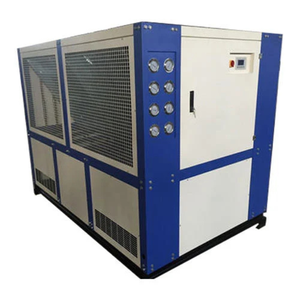 Refroidisseur d'eau industriel à air avec pompe et moteur |   Pour les applications plastiques, alimentaires, chimiques et CVC - Product Image 3