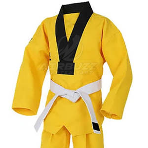 Uniforme de Taekwondo de último diseño hecho a medida nueva ropa de artes marciales con colocación de logotipo frontal - Product Image 3