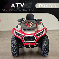 Quad pour enfants, moteur Qianjiang 110cc, véhicule tout-terrain, démarrage électrique, transmission automatique CVT, 4 roues motrices
