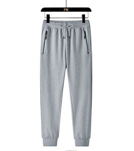 กางเกงผู้ชายระบายอากาศได้ดีกางเกงขายาวของผู้ชายกางเกง L-8XL 95% ผ้าคอตตอนไซส์ใหญ่สำหรับใส่วิ่งจ๊อกกิ้งวิ่งจ๊อกกิ้งกางเกงและกางเกงขายาวของผู้ชายสีพื้น - Product Image 3