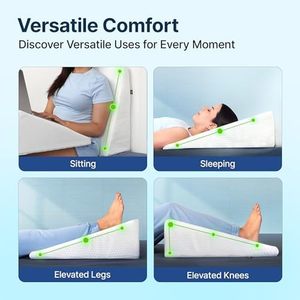 Coussin en forme de coin Frido Ultimate avec rembourrage en mousse, technique de couture pour usage domestique - Product Image 3