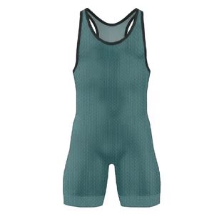 new good quality Weightlifting Suit Wrestling Singlet Plus Size Men <b>Bodywear</b> Custom logo Wrestling Singlets - Product Image 5