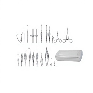 Juego de instrumentos quirúrgicos BOITE POUR VITRECTOMIE de alta calidad, cirugía vitreorretiniana Manual de acero inoxidable, aprobado CE ISO13485 - Product Image 1