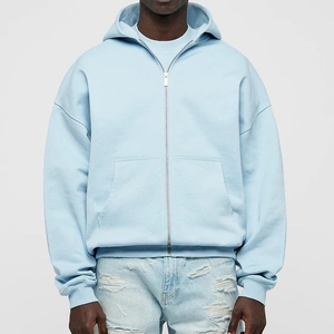Sweat à capuche en éponge pour homme en coton vierge avec logo brodé Sweat à capuche imprimé en 3D pour sublimation respirant - Product Image 6