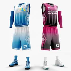 ชุดบาสเก็ตบอลออกแบบเอง ราคาดี คุณภาพเยี่ยม แห้งเร็ว ผลิตจากโพลีเอสเตอร์ 100% มีจำหน่าย - Product Image 4