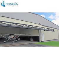 Solution tout-en-un pour hangars de stockage d'avions industriels, hangar d'avion préfabriqué en structure acier, entrepôt sécurisé pour l'aviation