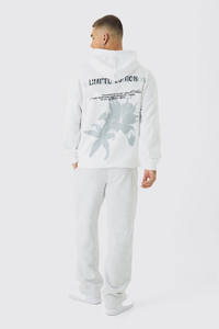 Sudadera con Capucha Unisex de Alta Calidad OEM, Sudadera Térmica de Algodón con Capucha, Logotipo Serigrafiado, Hombros Caídos Extra Grandes, Felpa Francesa de Invierno, Color Sólido - Product Image 2