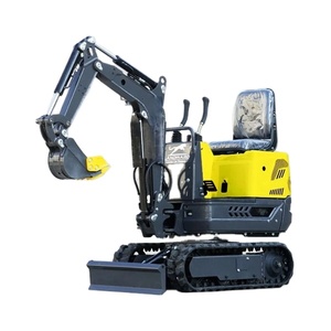 Micro excavadora sobre orugas de 1,2 toneladas con motor y bomba Accesorios de miniexcavadora agrícola para excavadoras pequeñas a la venta - Product Image 1