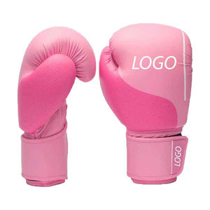 Nuevos guantes de boxeo de cuero genuino con cierre de cordones Nuevo diseño Guantes de lucha de competencia profesional Mejor fabricante Clientes - Product Image 4