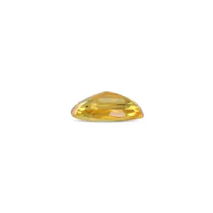 Saphir Jaune Naturel (Pukhraj) 5,83 Carats, Pierre Précieuse Facettée Taille Émeraude, Pierre Libre, Peridot, Couleur Rouge, Alexandrite, Aigue-marine - Product Image 2