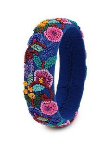 เครื่องประดับผมแบบถักที่คาดผมลูกปัดประดับด้วยมือจากอินเดีย - Product Image 3