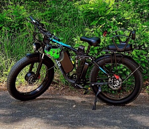 Bicicleta Eléctrica Ligera <span class=keywords><strong>E</strong></span>-BYCCO 24 EB7PRO con Motor Dual de 4000W Pico y 6000W, 52V 32Ah - Product Image 6