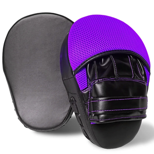 Custom Logo UV Protection Boxing <b>Focus</b> <b>Pads</b> Microfiber Fabrics Curved <b>Focus</b> Mitts for MMA Muay Thai Cycling Outdoor Training - Product Image 2