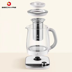 Cordless kettle glass portable temperature control <b>tea</b> insulated kitchen110V Health <b>pot</b> - Product Image 5