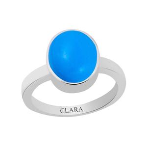 NOVAMART Fine Certified Natural Turquoise Firoza Gemstone <b>Rings</b> Bezel <b>Set</b> for Everyday Wear Buy Now! Wholesale Export - Product Image 1