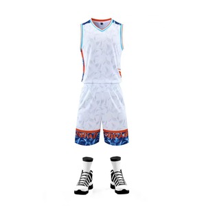 Uniformes de Baloncesto Personalizados al por Mayor en Stock, Ropa Deportiva Transpirable, Camiseta de Baloncesto Juvenil - Product Image 1