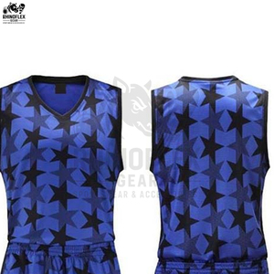 Uniformes de basket-ball personnalisés pour adultes, taille plus, sans manches, coupe ample, avec design réversible, uniformes de basket-ball respirants - Product Image 6
