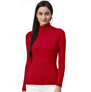 Pull tricoté sur mesure respirant et tendance pour femme, idéal pour l'hiver et les activités de plein air, style décontracté, vente en gros, sweats OEM - Product Image 3