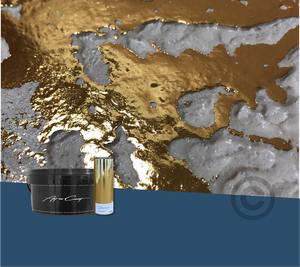 Darana Gold-แผ่นฟอยล์โลหะชั้นเดียวสำหรับตกแต่งผนังภายใน - Product Image 1