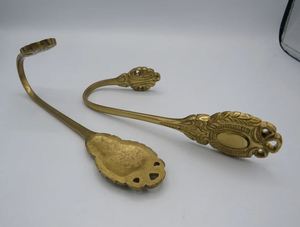 Traditional <b>Brass</b> <b>Curtain</b> Tie Back <b>Holdback</b> Wall Window <b>Curtain</b> Holder for Home Accessories Living Room Bedroom Hotel Hardware - Product Image 6
