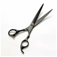 Juego de Tijeras de Peluquería Profesionales de Acero Inoxidable con Mango de Cerámica, Tijeras para Cortar el Cabello, Cuchillas Afiladas como Cuchillos de Afeitar, para Adelgazar y Cortar el Cabello