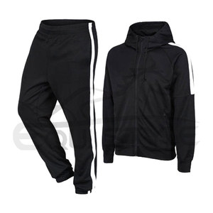 Conjunto Deportivo Personalizado al por Mayor con Logotipo, Sudadera con Capucha de Poliéster y Algodón, Pantalones Deportivos, Ropa Deportiva Personalizada para Gimnasio y Fitness - Product Image 3