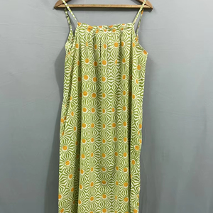 ชุดแม็กซี่ทรงตรงสไตล์ลำลองสำหรับฤดูร้อนชุดเดรสลำลองทรงตรงปรับแต่งได้โลโก้ออกแบบได้ตามต้องการ - Product Image 1