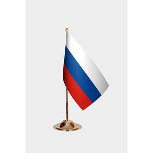 Drapeaux de bureau russes imprimés numériquement pour usage décoratif - Product Image 2