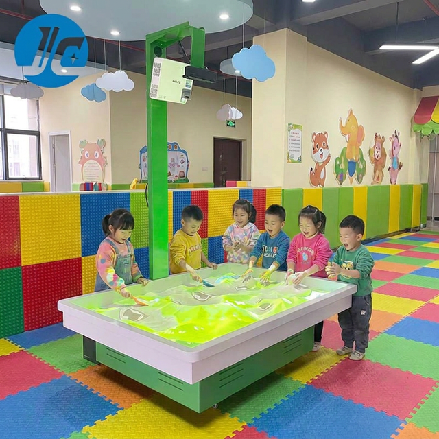 AR Interactive Sandbox 3D Projection Sand Table Game for Kids STEM Learning Interactive Playground Projection (IP65 Waterproof)
