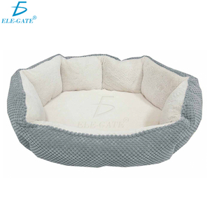 Cuccia per Animali Domestici Taglia Media XL per Cani e Gatti, Cuscino Imbottito Durevole in Bambù, Design Solido per un Sonno Confortevole - Product Image 1